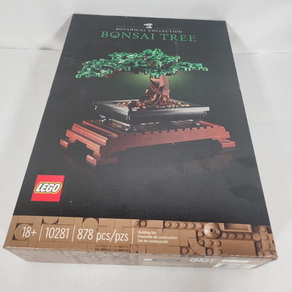LEGO Botanical Collection Bonsai Tree 10281 Building Set New Sealed 878 Pcs